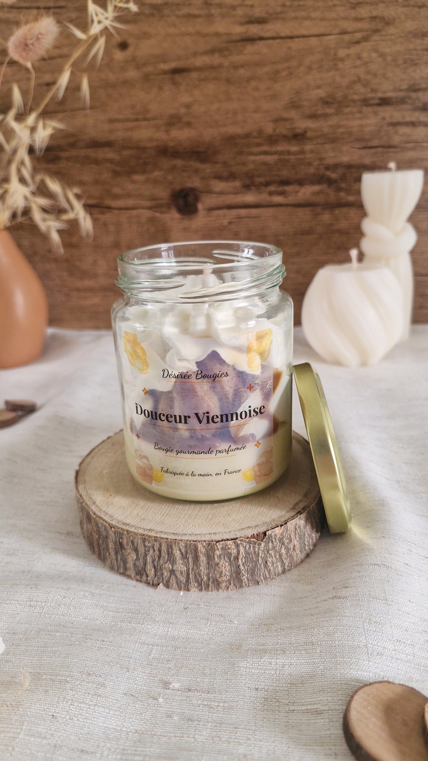 Bougie Gourmande - Brioche au beurre