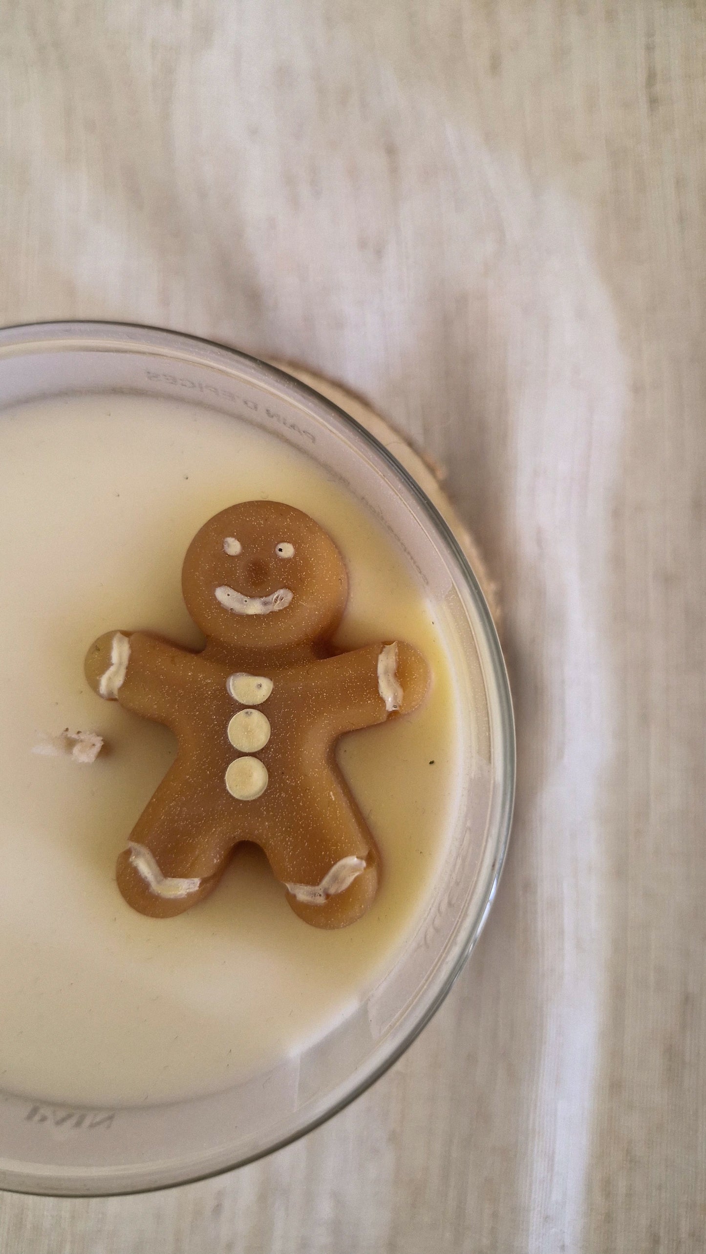 Bougie parfumée Pain d’Épices – Bougie artisanale de Noël