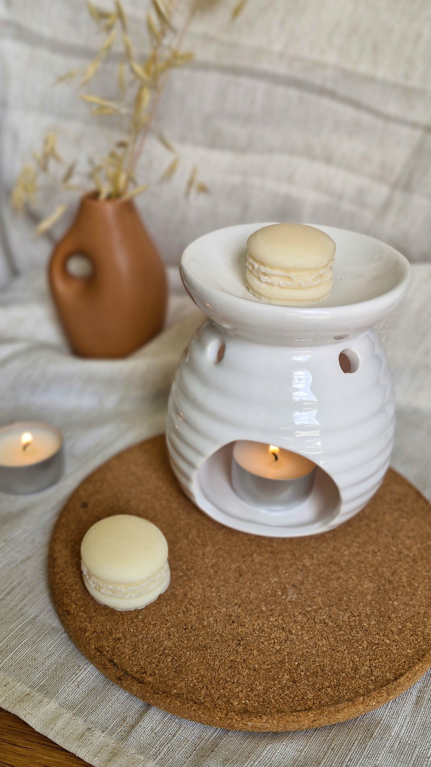 Duo de fondants parfumés Macarons