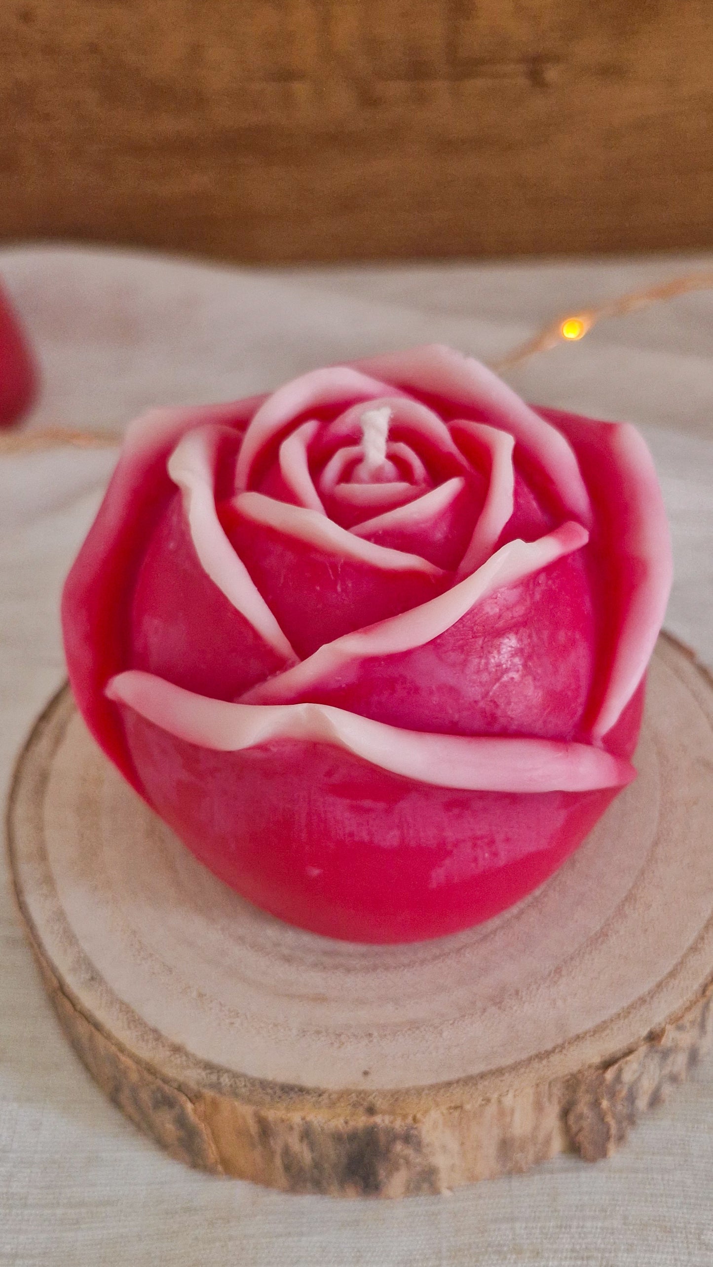 Rose Eternelle - Bougie à la Rose