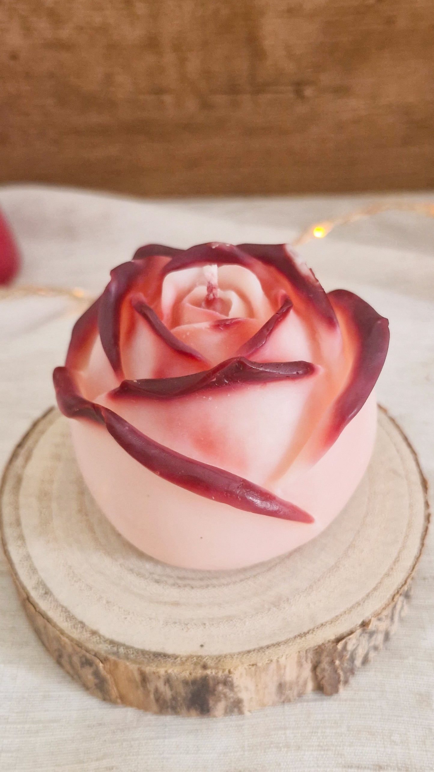 Rose Eternelle - Bougie à la Rose