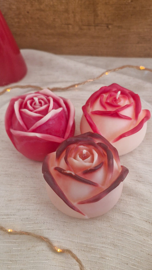 Rose Eternelle - Bougie à la Rose