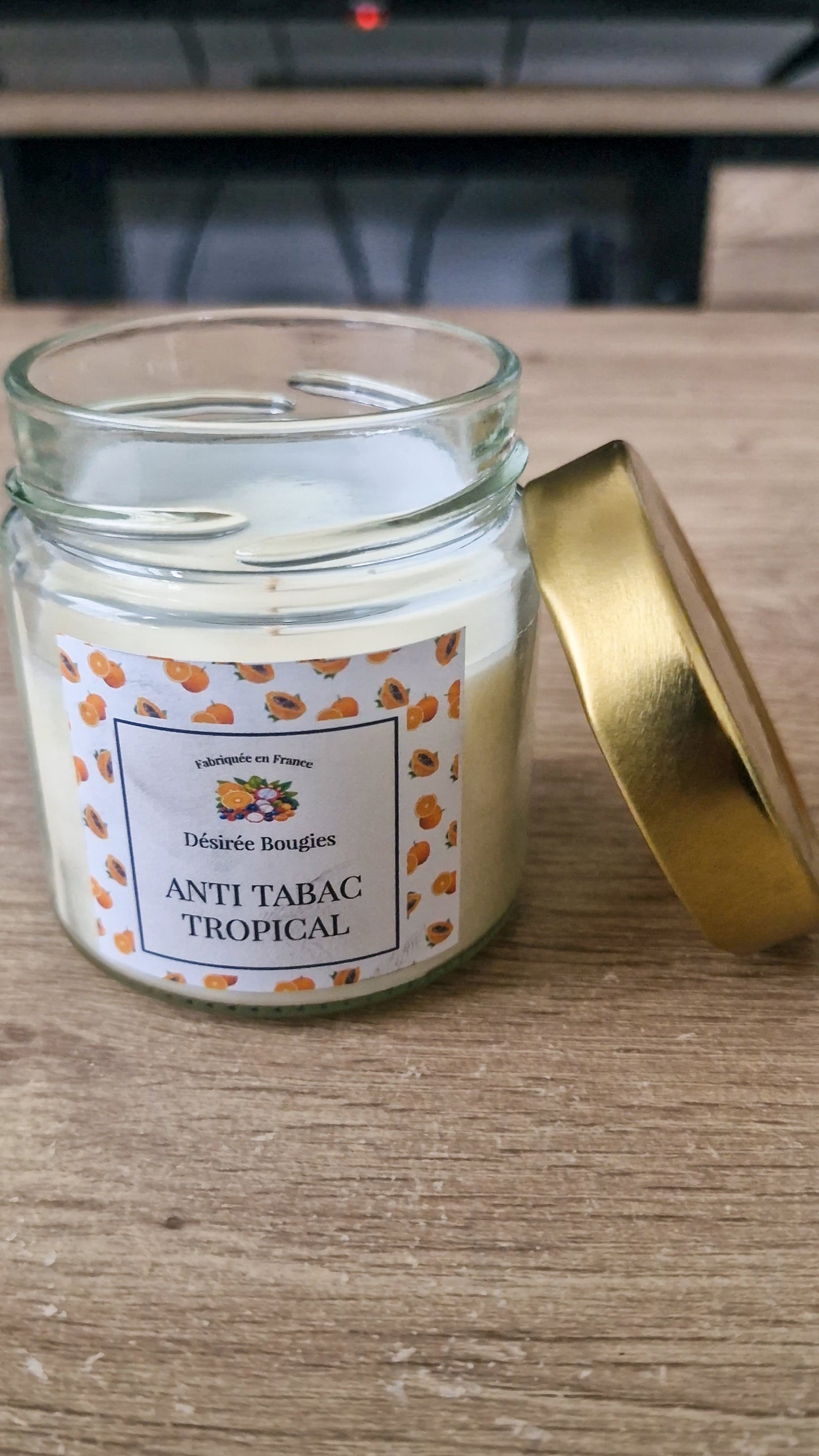 Bougie Anti Tabac Tropical