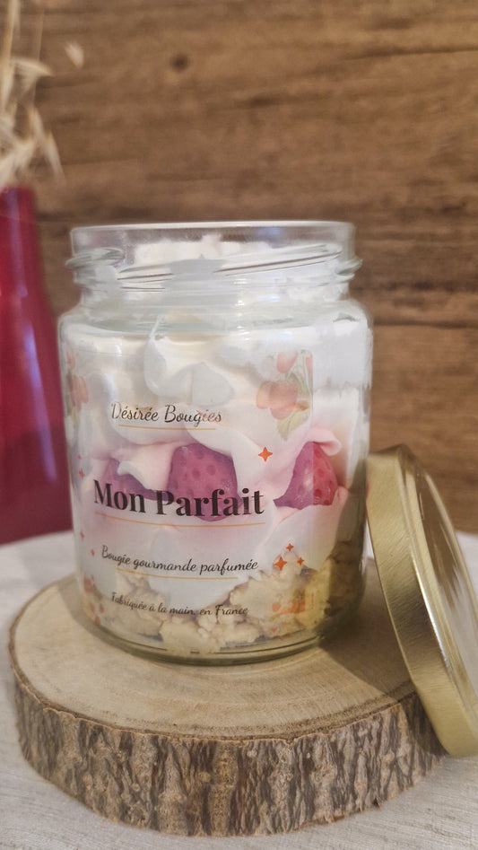 Bougie gourmande - Mon Parfait