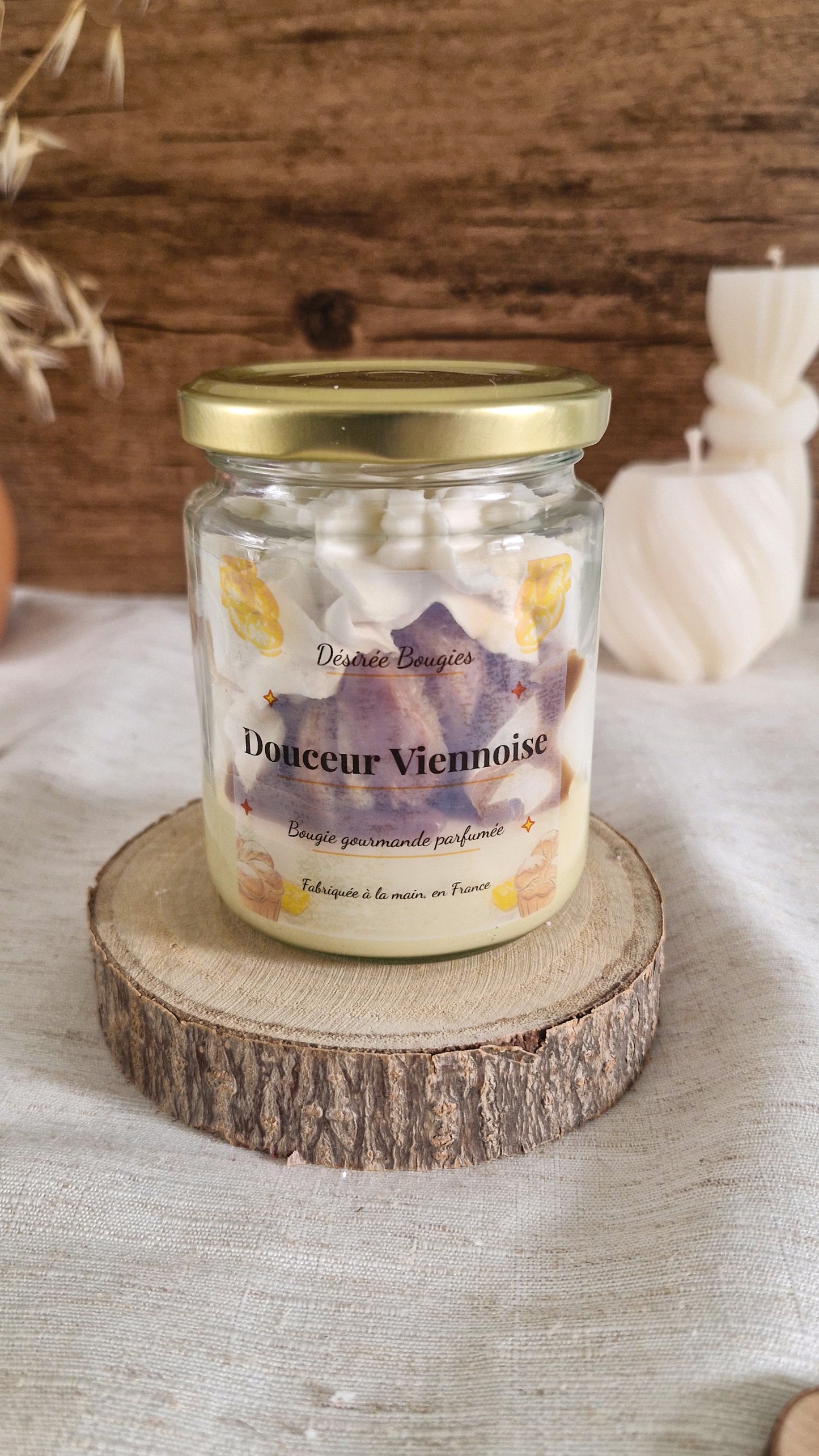 Bougie Gourmande - Brioche au beurre