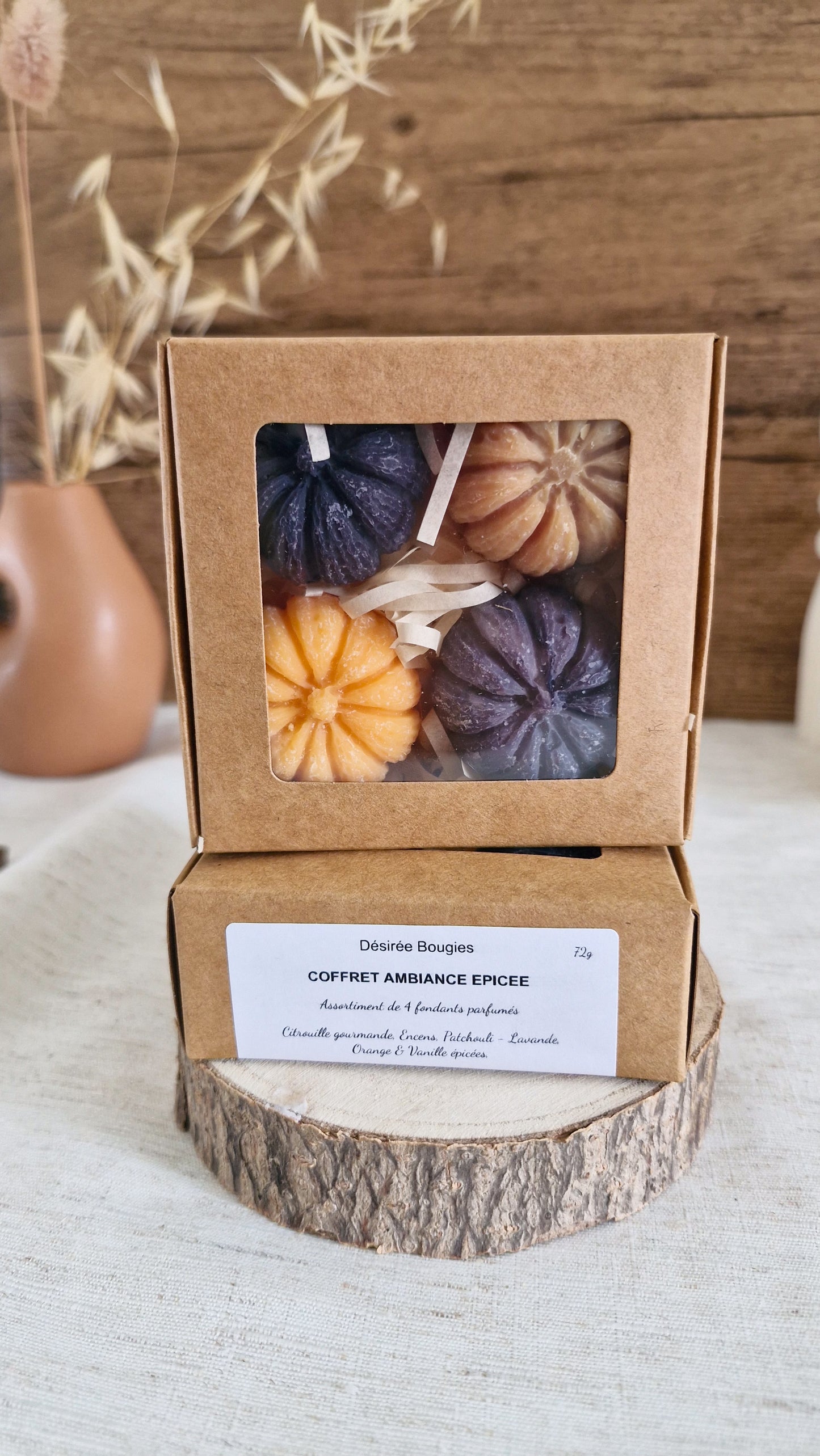 Coffrets découverte de fondants parfumés