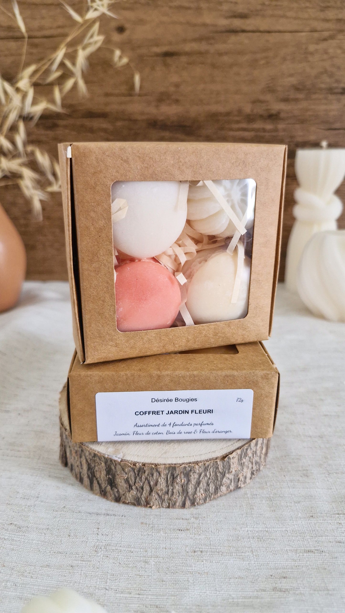 Coffrets découverte de fondants parfumés