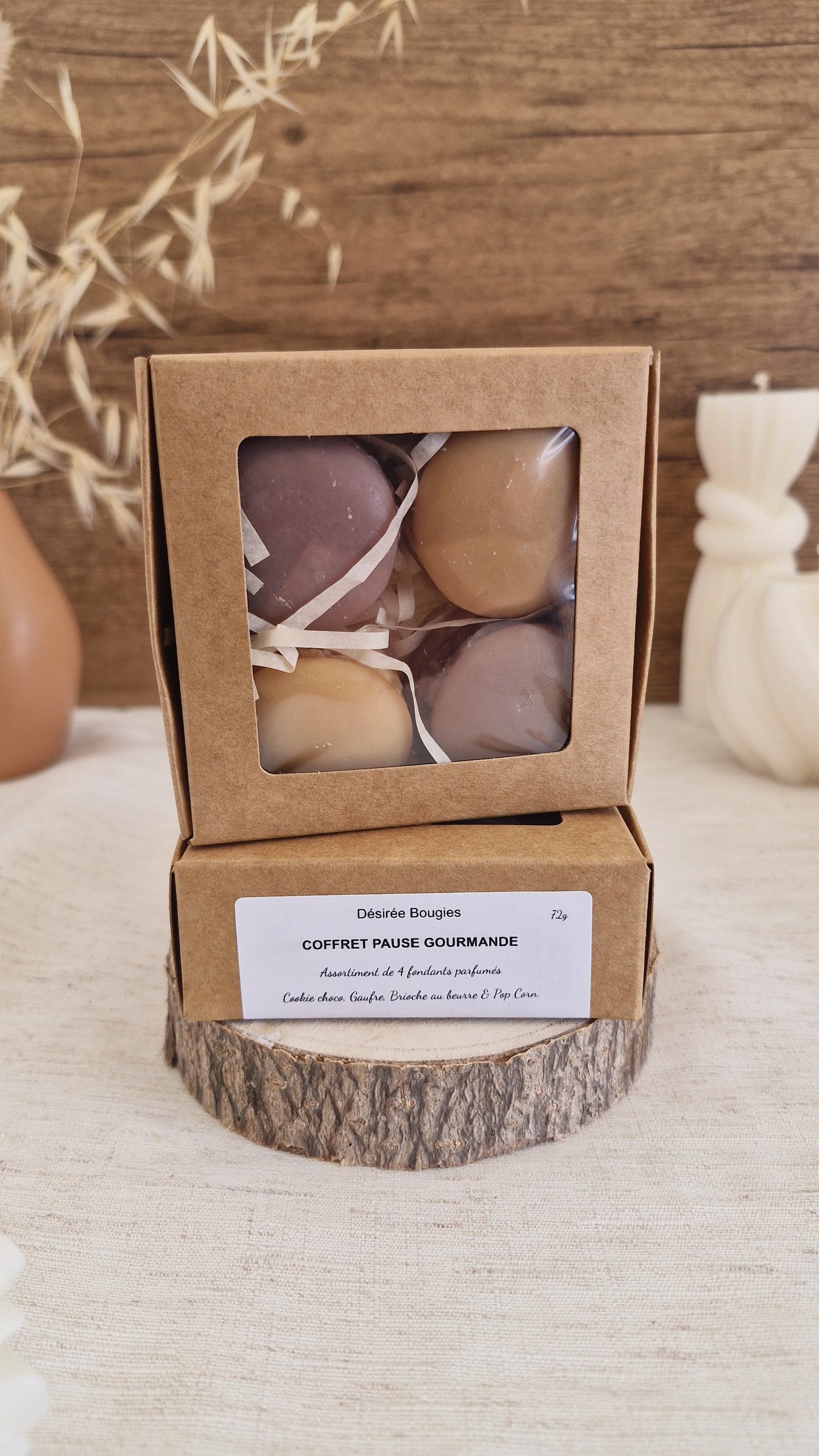 Coffrets découverte de fondants parfumés