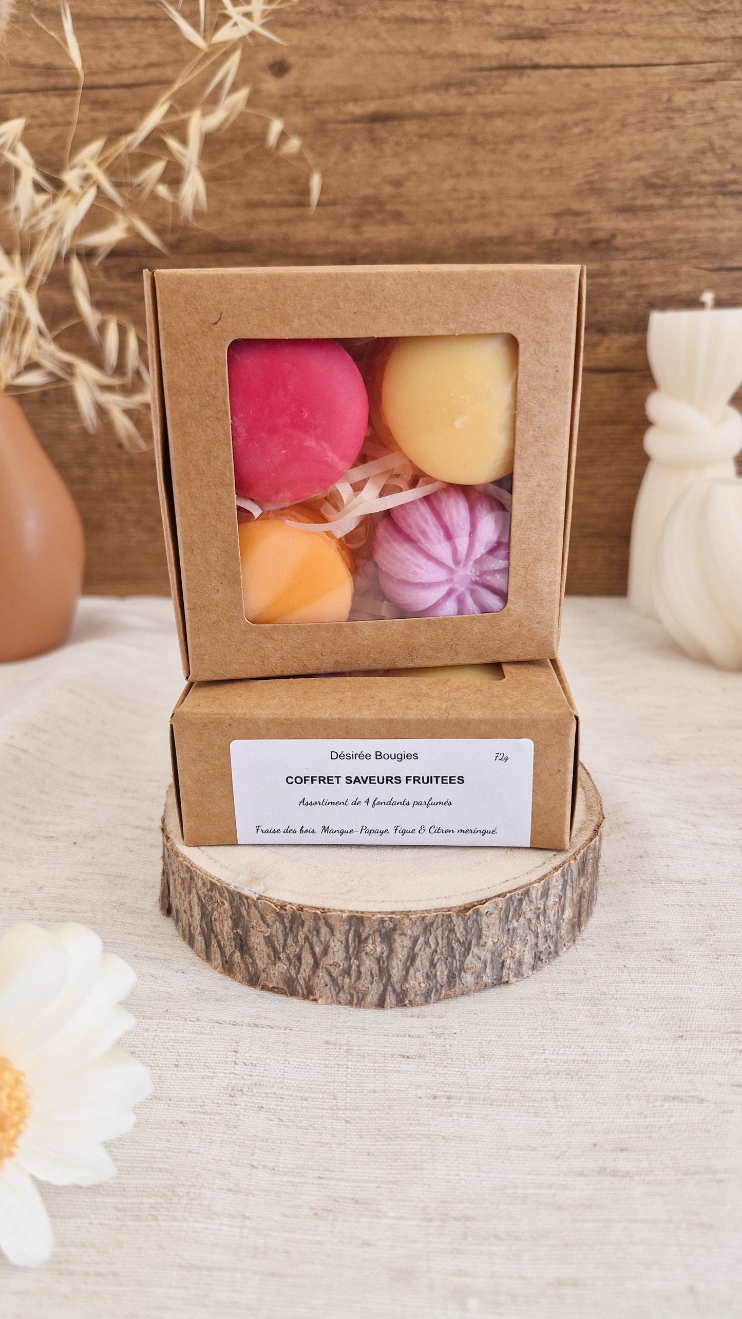 Coffrets découverte de fondants parfumés