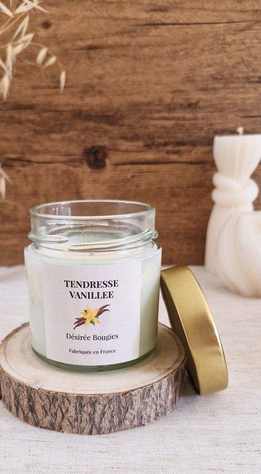 Bougie parfumée Vanille – Bougie artisanale cocooning