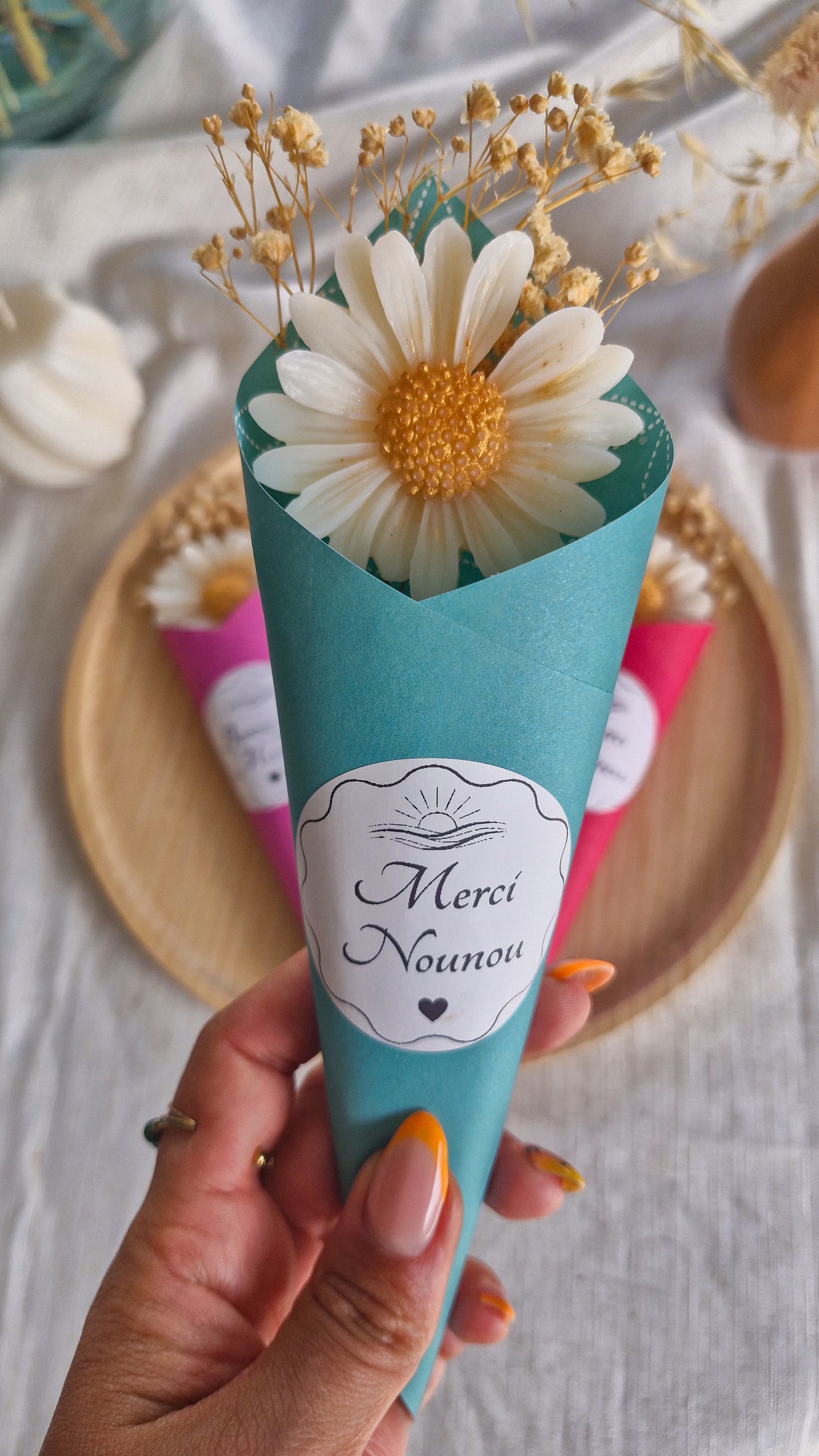 Fleur parfumée personnalisée 🌸