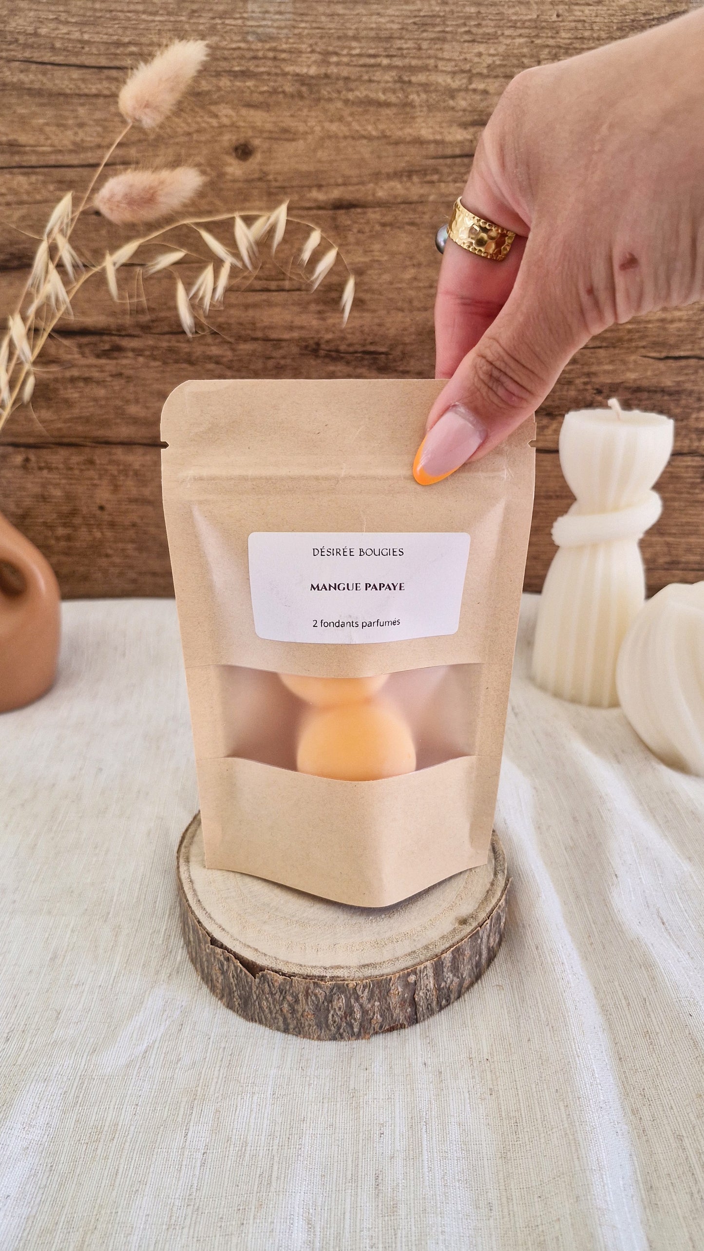 Duo de fondants parfumés Macarons