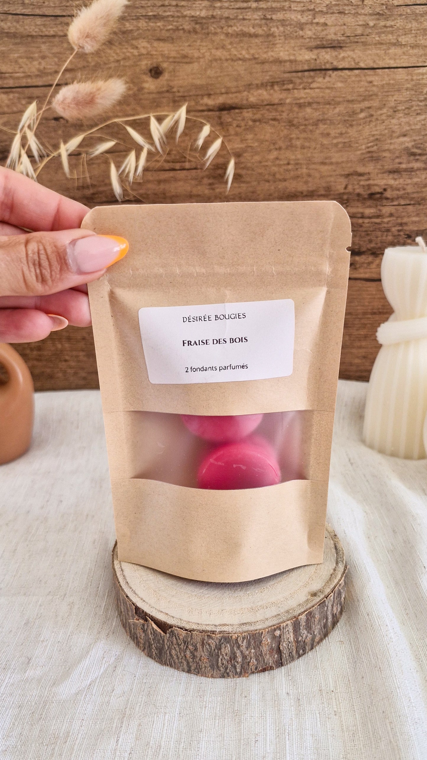 Duo de fondants parfumés Macarons